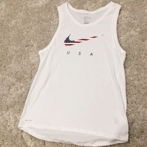 Nike dry fit USA men’s tank top